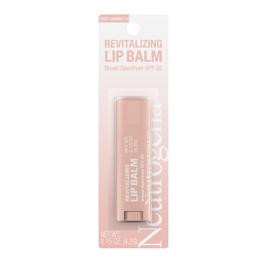Neutrogena Revitalizing Tinted Lip Balm Broad Spectrum SPF 20 Sunscreen, Moisturizing Lip Balm with a Sheer Tint for Softer, Smoother Beauty & Personal Care Neutrogena