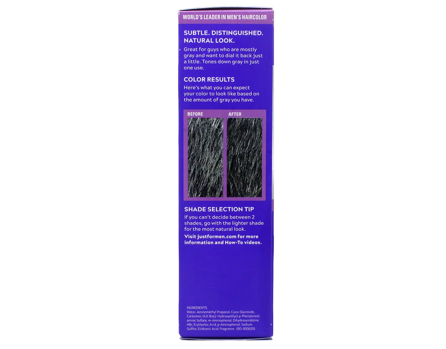 Just for Men Hair Color - Touch of Gray, Black-Gray. 3 Pack Beauty & Personal Care Just for Men