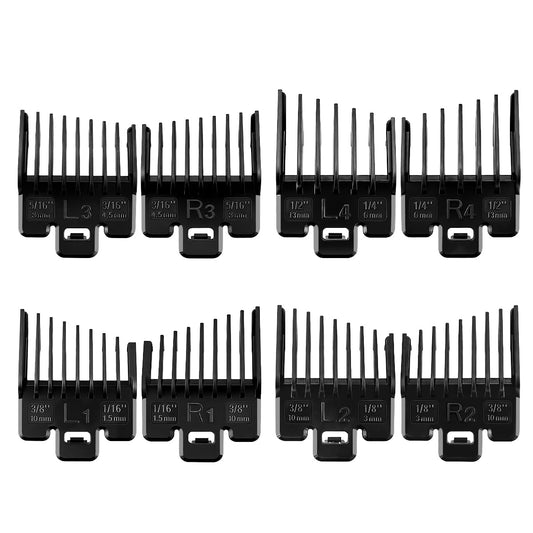 Fade Guide Set Compatible with Most Wahl Clippers, Taper Guards Replacement 4 Sets, Black Color Beauty and Personal Care LAVEST