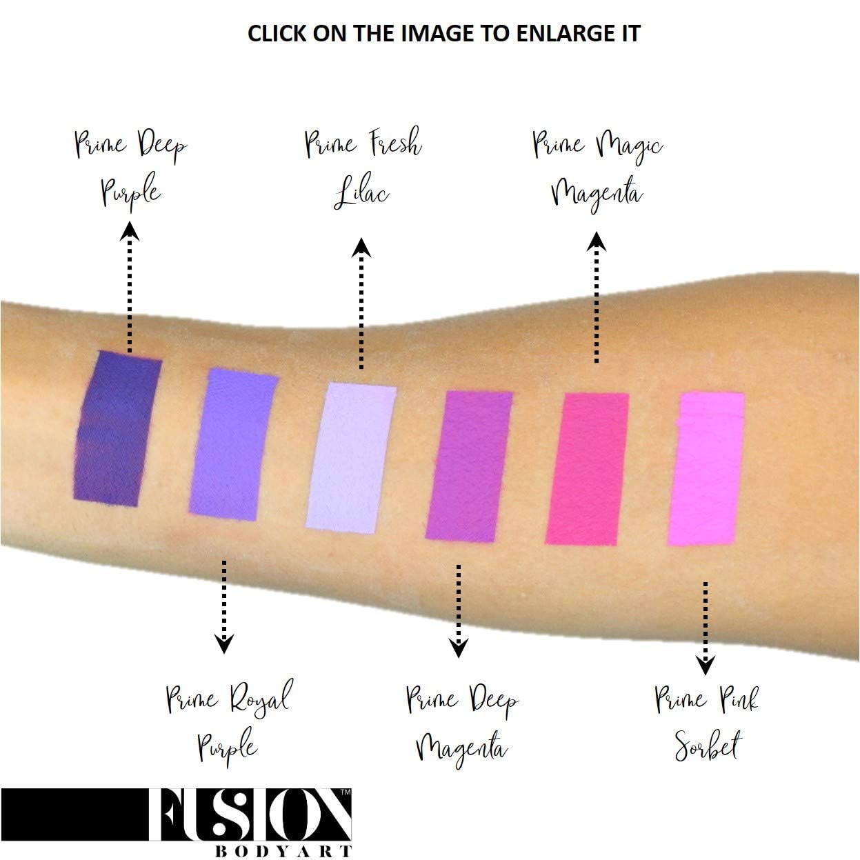 Fusion Body Art Pro Face Paint | Prime Deep Purple (32gm), Professional Quality Water Activated Face and Body Paint Supplies Single Makeup Cake Beauty & Personal Care FUSION BODY ART