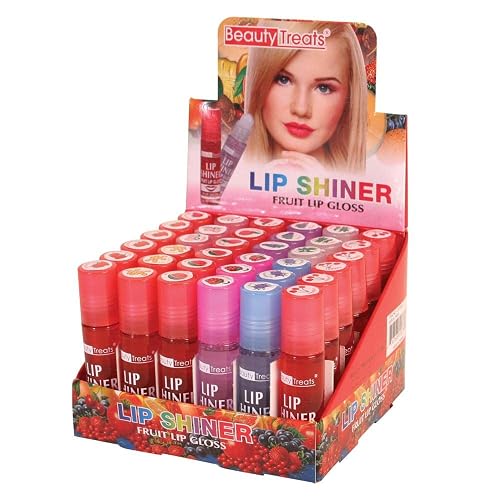 Beauty Treats Lip Shiner Roll-On Fruit Lip Gloss (36 PCS) Beauty & Personal Care Beauty Treats