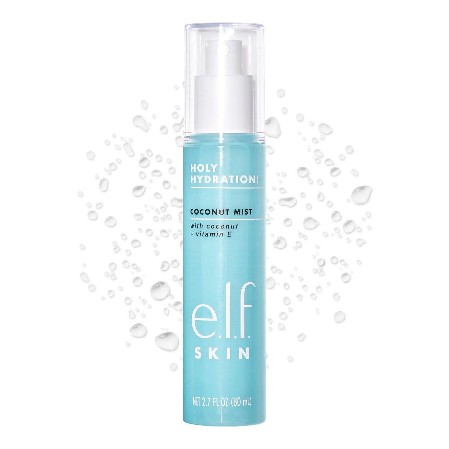 e.l.f. SKIN Holy Hydration! Hydrating Coconut Mist, Refreshes, Soothes & Invigorates Skin, Tropical Scent, 2.7 Fl Oz (Pack of 1) Beauty and Personal Care e.l.f.