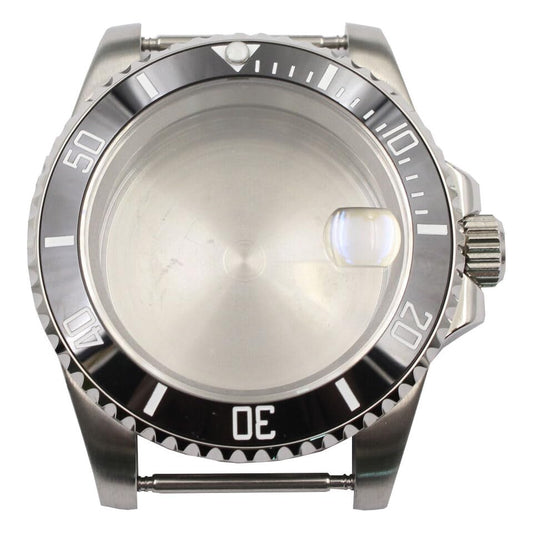 40MM ceramic Bezel Sapphire Flat Glass Case Fit for NH35/NH36/4R36 Watch Movement Beauty and Personal Care dreeong