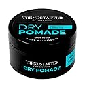 TRENDSTARTER - DRY POMADE (4oz) - Firm Hold - Low Shine - Water-Based Gel Type Pomade - All-Day Hold Premium Hair Styling Products Beauty & Personal Care TRENDSTARTER