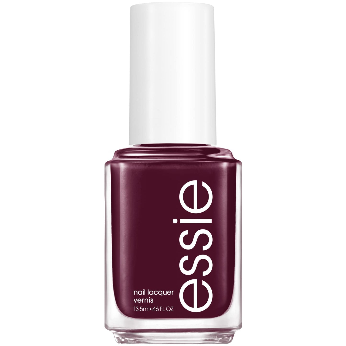 essie Salon-Quality Nail Polish, 8-Free Vegan, Deep Plum, Bahama Mama, 0.46 fl oz Beauty & Personal Care essie