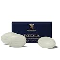 Caswell-Massey Men’s Bar Soap Gift Set - Jockey Club Scent - Triple-Milled Moisturizing Body Soap Bars for All Skin Types, Plant-Based Formula Beauty & Personal Care Caswell-Massey