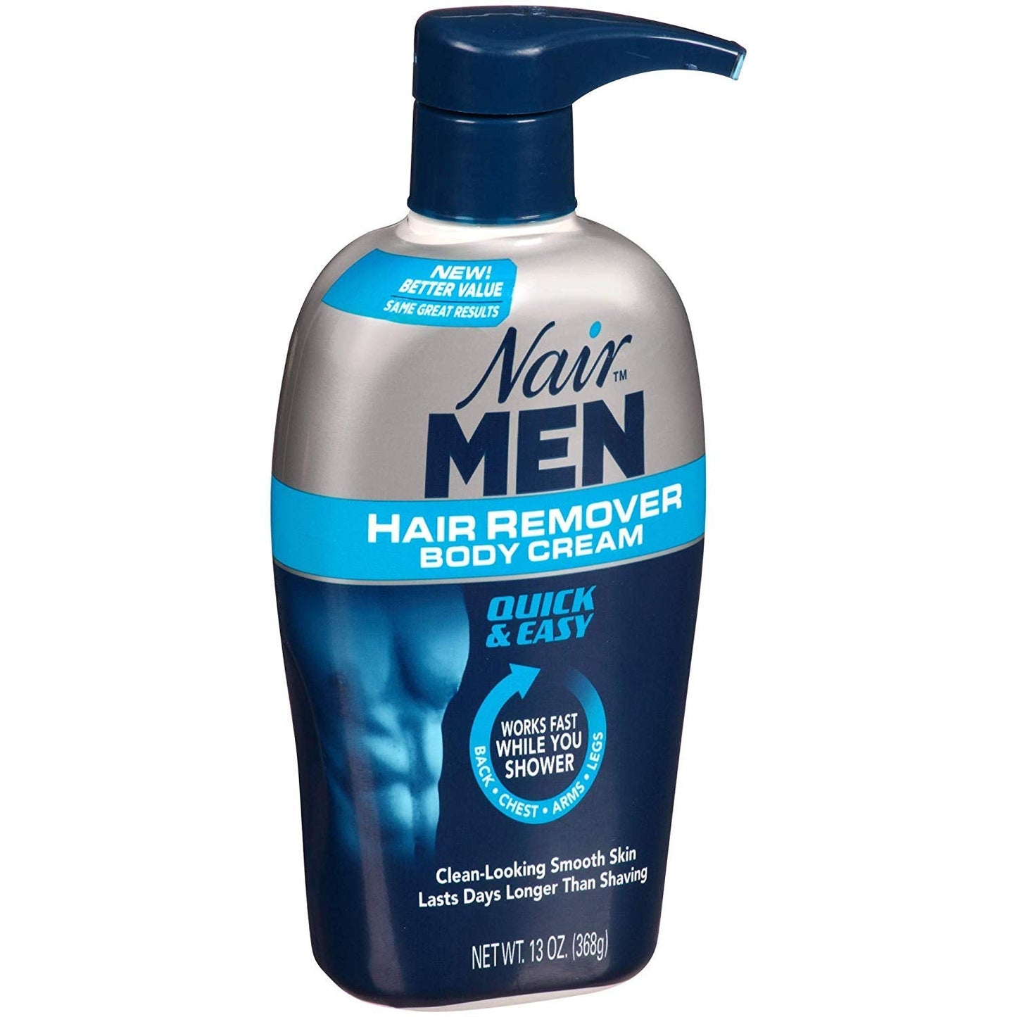 Nair Men's Hair Removal Cream, Body Hair Remover for Men, 13 Oz Bottle Beauty & Personal Care Nair