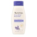 Aveeno Stress Relief Body Wash with Nourishing Oat & Lavender Scent for Sensitive Skin, Gently Cleanses & Helps You Feel Calm & Relaxed in the Shower Beauty & Personal Care Aveeno