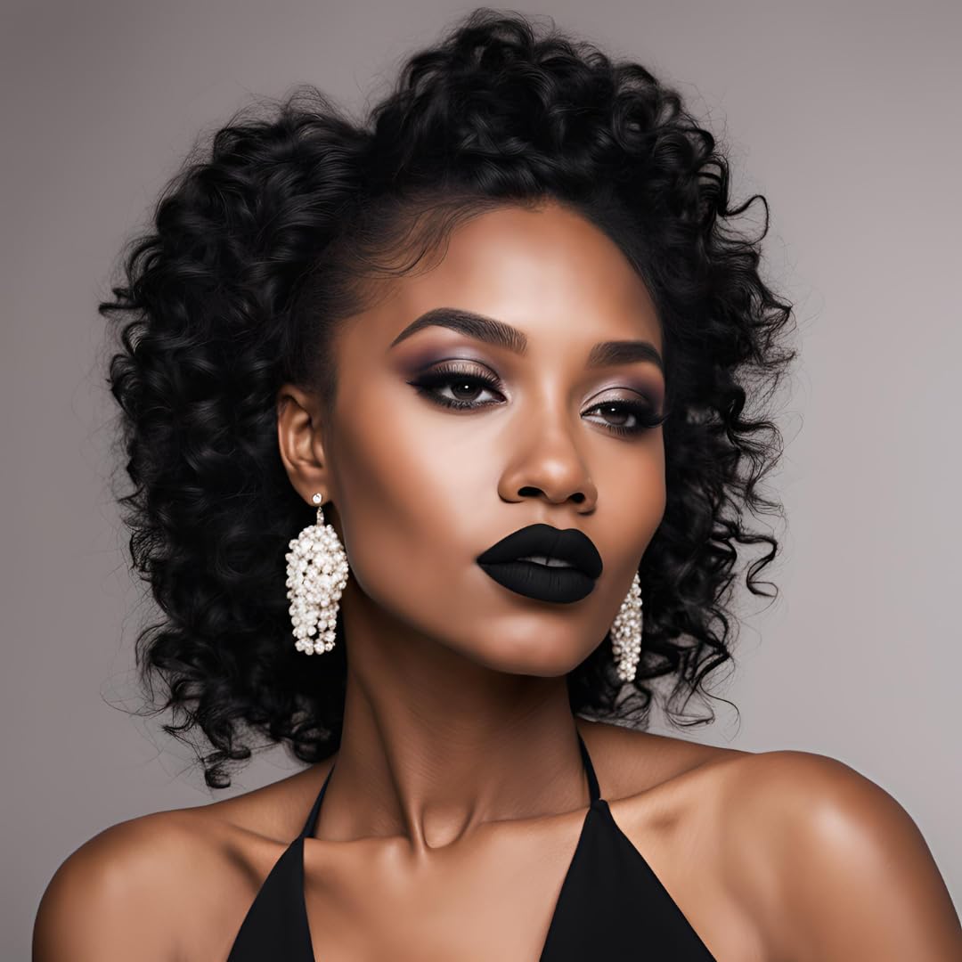 By The Clique Premium Black Long Lasting Liquid Matte Lipstick | Noche Bella | Beautiful Night Lipstick For All Occasions | A Night Out | Goth | Beauty & Personal Care By The Clique
