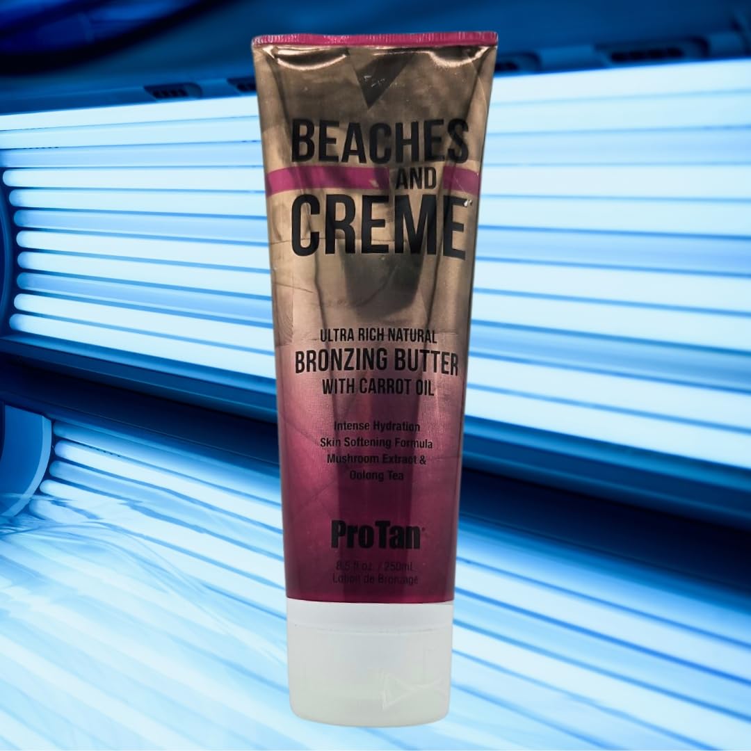 Beaches & Crème Natural Bronzer Bronzing Butter 8.5oz Beauty & Personal Care Pro Tan