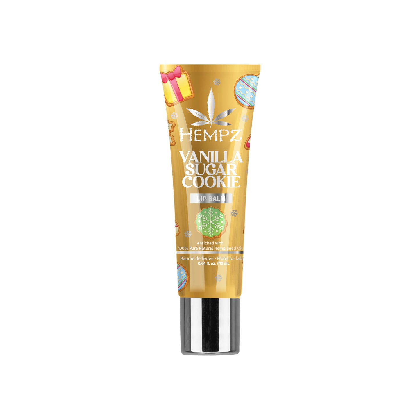 Hempz Vanilla Sugar Cookie Lip Balm, Nourishing Lip Care, Limited Edition Gloss .44 fl oz Beauty and Personal Care Hempz