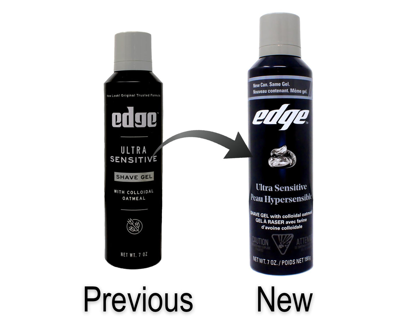 Edge Shave Gel, Fragrance Free, Ultra Sensitive 7 oz (Pack of 11) Beauty and Personal Care Edge