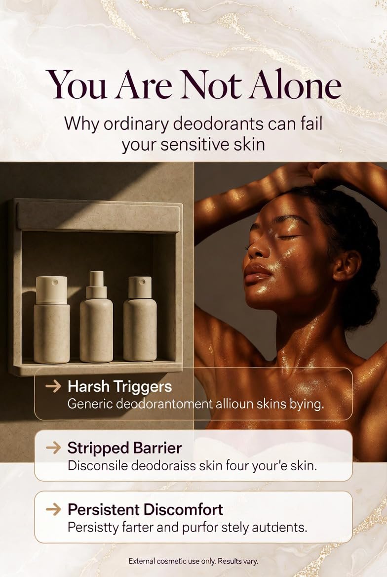 JOILISSE Cocoa Deodorant for Problematic, Irritation-Prone Skin Provides Calming & Soothing Underarm Comfort Beauty and Personal Care Joilisse
