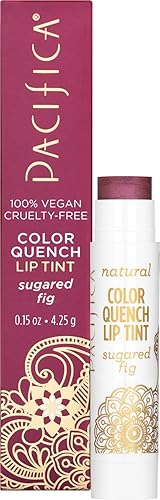 Pacifica Beauty Color Quench Natural Lip Tint, Sugared Fig, 0.15 Ounce Beauty & Personal Care Pacifica