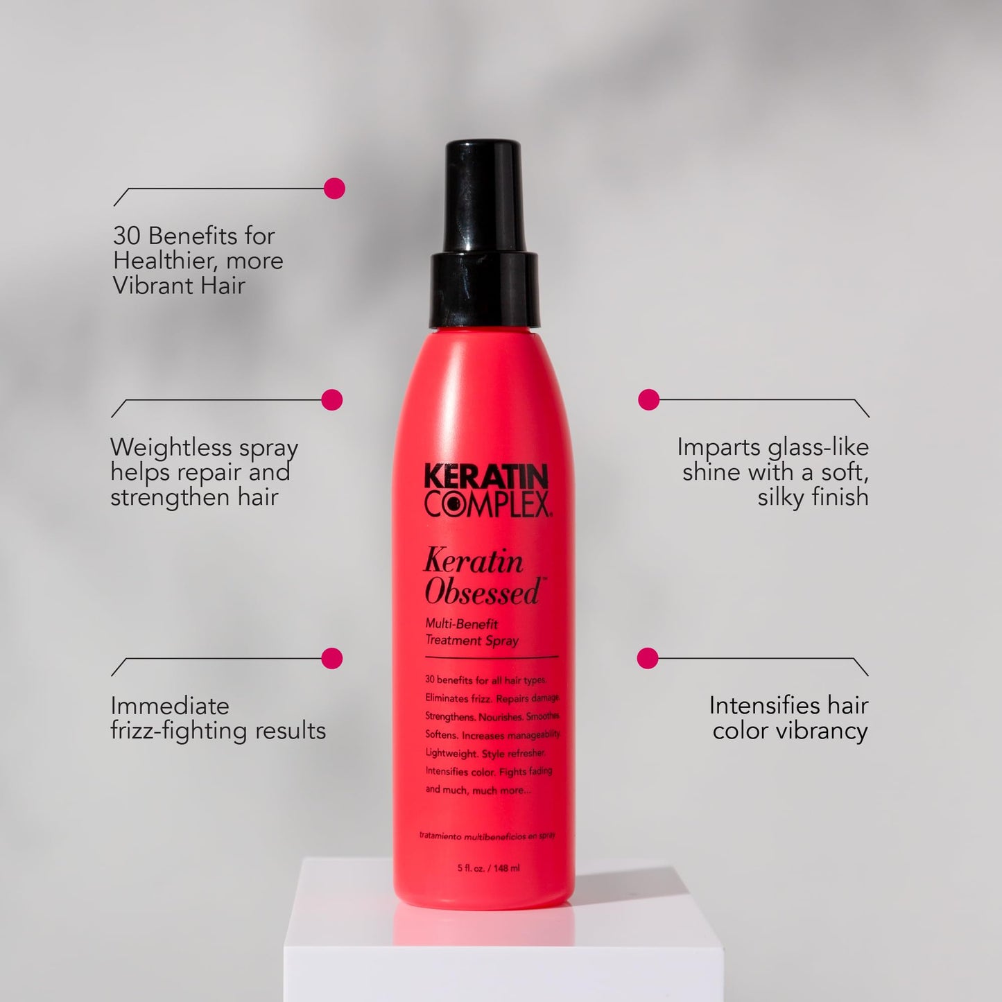 Keratin Complex - Blow Dry Essential Smooth Kit - Keratin Obsessed, 5 fl oz + KCSMOOTH Leave-In Lotion, 5 fl oz Beauty & Personal Care Keratin Complex
