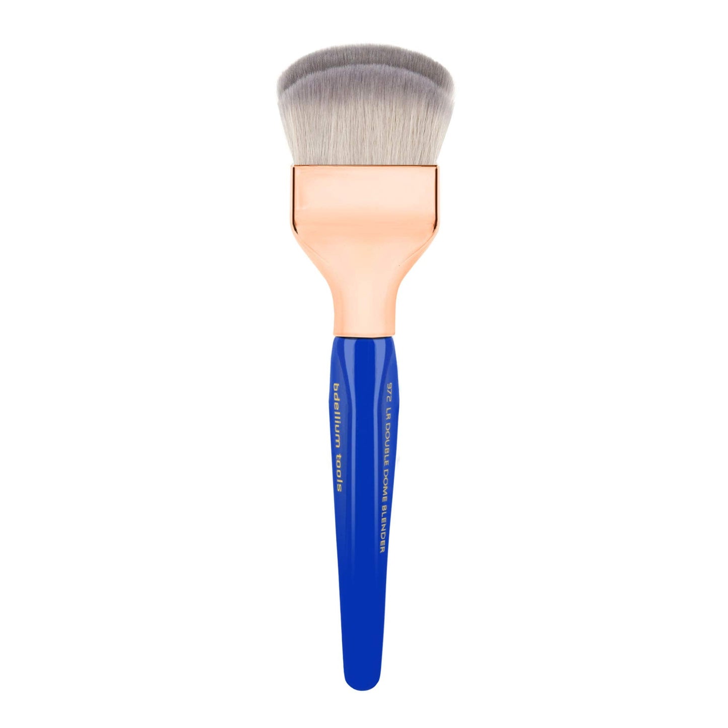 Bdellium Tools Professional Makeup Brush - Golden Triangle 972 Large Rounded Double Dome Blender - With All Vegan and Soft Synthetic Fibers, Beauty & Personal Care BDELLIUM TOOLS