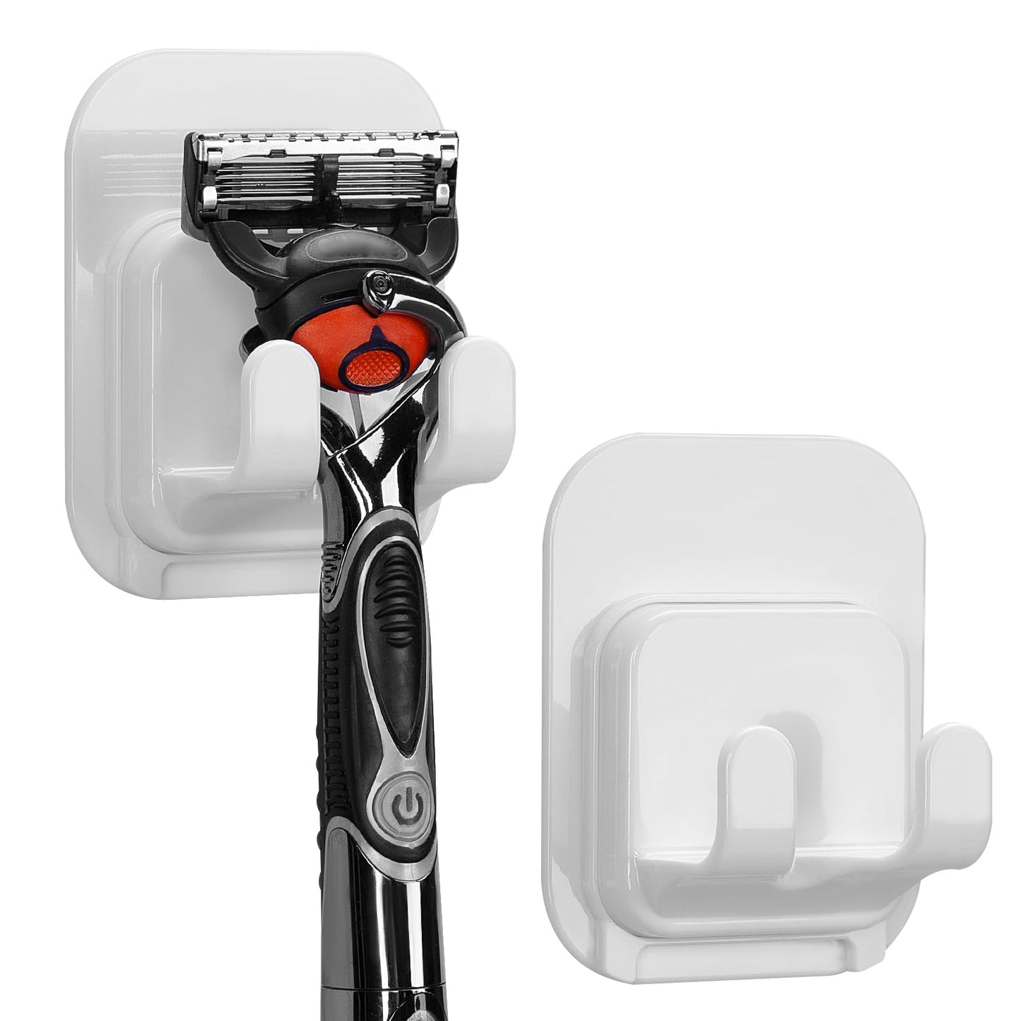 Linkidea 2 Pack Razor Holder Stand, Shower Razor Holder Storage for Bathroom, Compatible with Vikings Blade the Chieftain, Merkur Classic MK-23C Beauty and Personal Care Linkidea