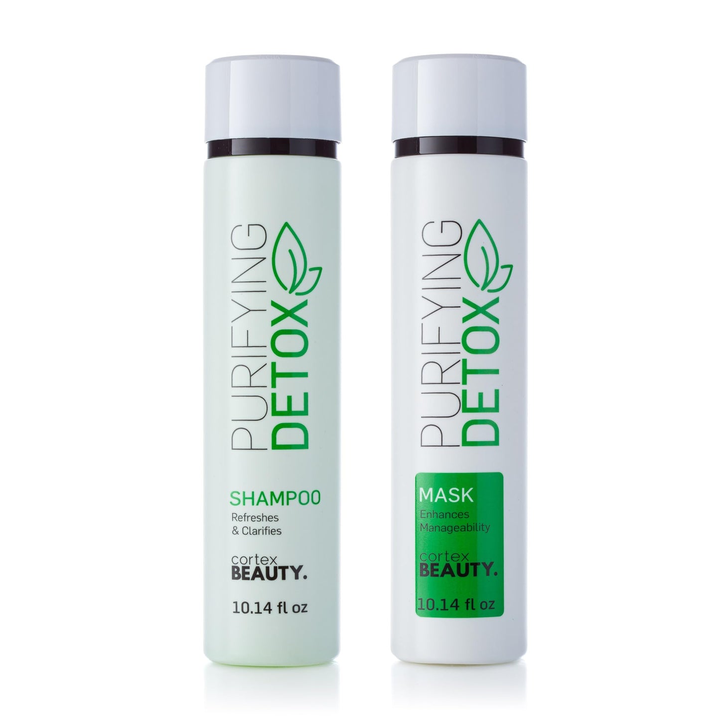Cortex Beauty Purifying Detox | Detoxifying Shampoo & Mask Bundle | 10.14oz Beauty & Personal Care Cortex International