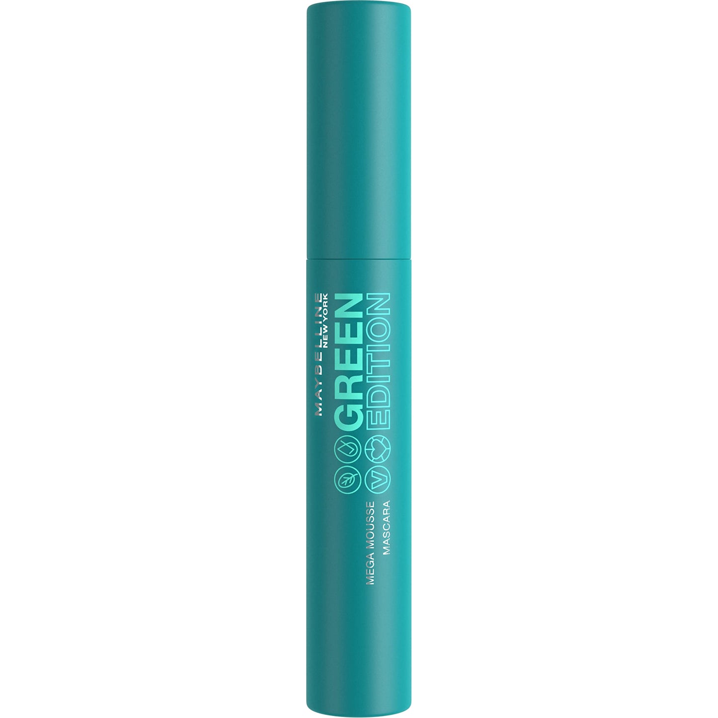 Maybelline Green Edition Mega Mousse Mascara Makeup, Smooth Buildable and Lightweight Volume, Formulated with Shea Butter, Blackest Black, 1 Count Beauty & Personal Care MAYBELLINE