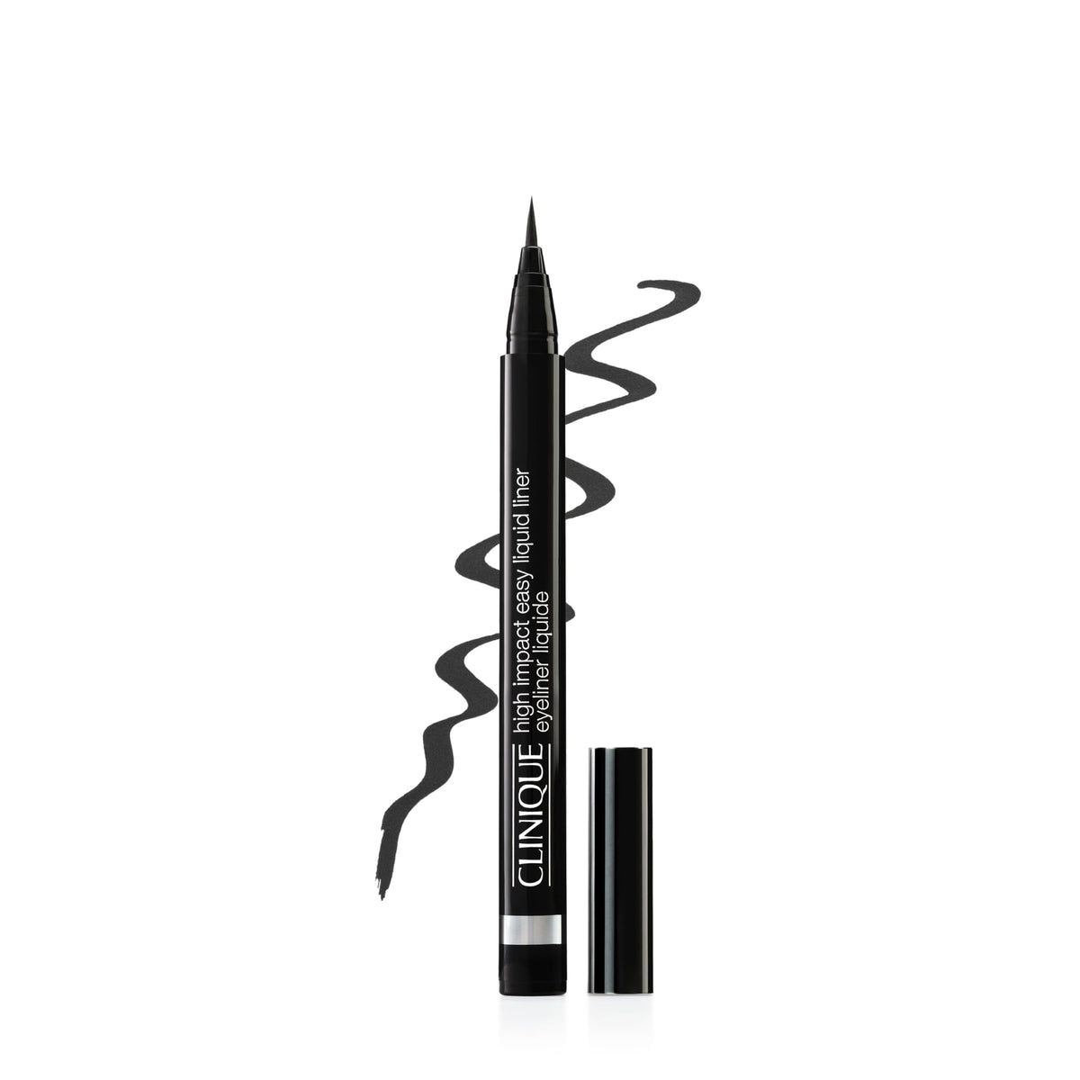Clinique High Impact Easy Liquid Eyeliner | Waterproof, Long Lasting, Smudge Resistant + Safe For Sensitive Eyes, Black, 1 Count Beauty & Personal Care Clinique