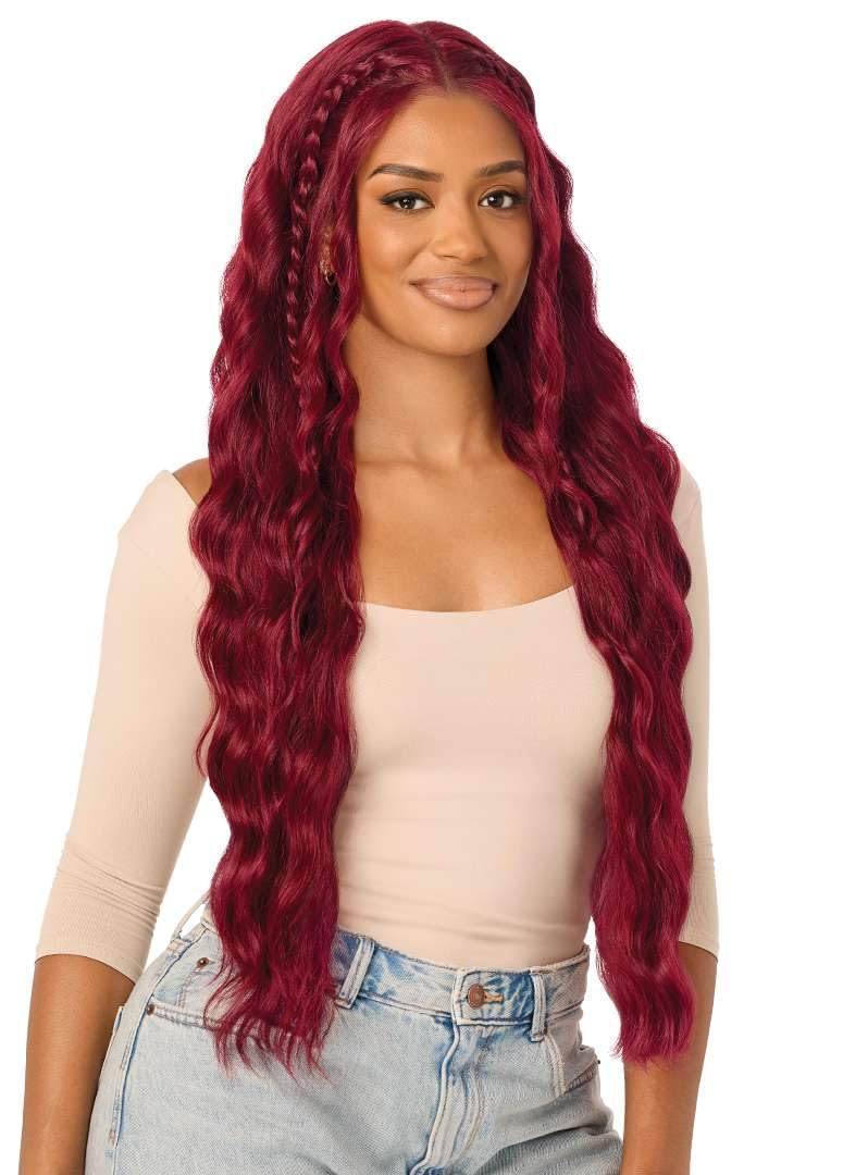 Outre Lace Front Wig - Melted Hairline - MH 124 (CHOCOLATE SWIRL)