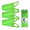 SPORONG x (3 pcs) Long Exfoliating Back Washcloth Bath Wash Towel Korean Italy Towel Beauty & Personal Care SPORONG
