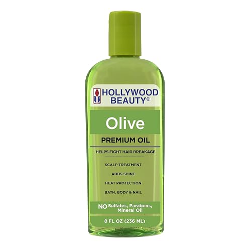 Hollywood Beauty Olive Oil ScalpTreatment, 8 oz (Pack of 2) Beauty & Personal Care Hollywood Beauty