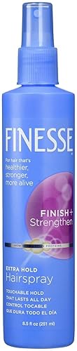 Finesse Finish + Strengthen Extra Hold Non-Aerosol Hair Spray, 8.5 oz Beauty & Personal Care FINESSE