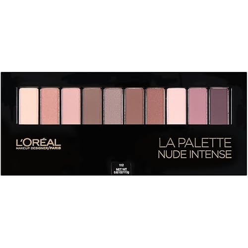 L’Oréal Paris Makeup Colour Riche Eye 'La Palette Nude' Eye Shadow Palette with Brush, 112 Nude Intense, 0.62 oz. Beauty & Personal Care L'Oreal Paris
