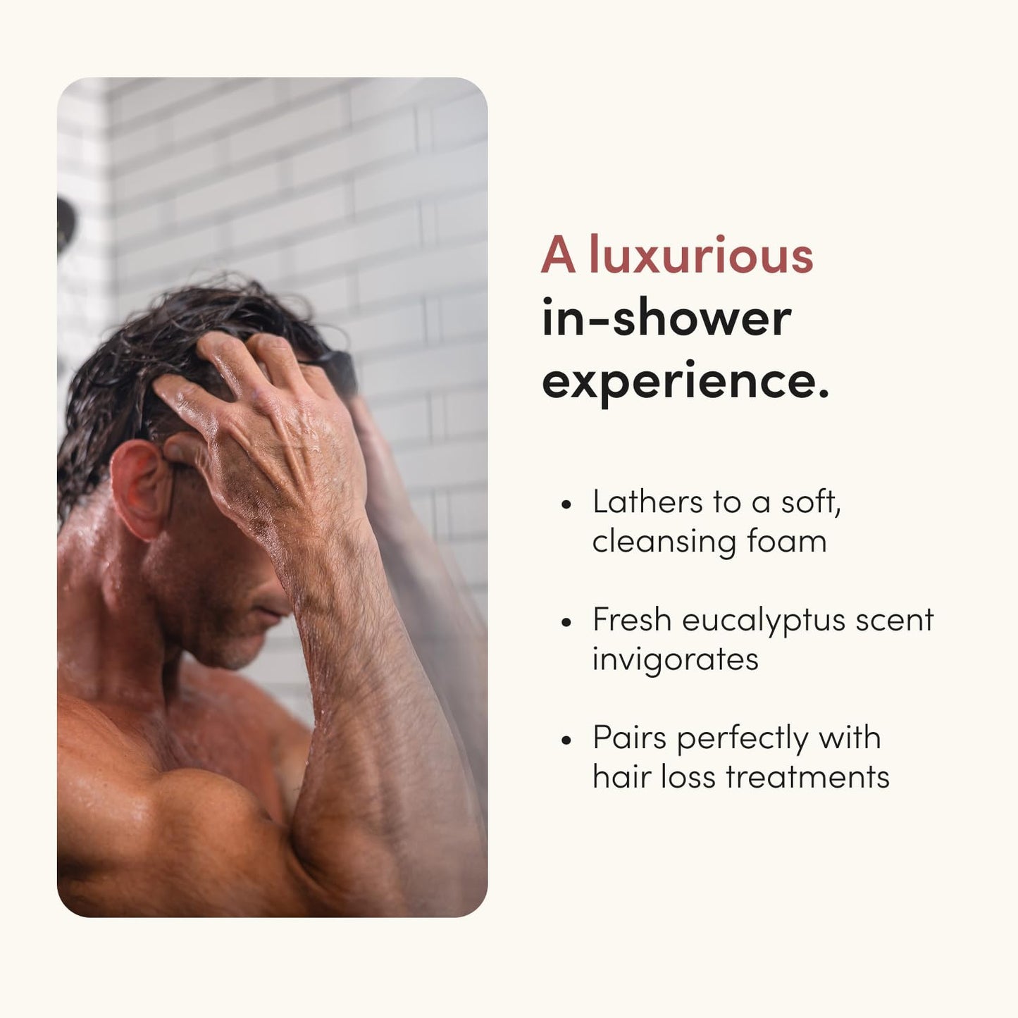 hims Thick Fix Shampoo - Saw Palmetto for Healthy Hair Growth & Thickening - Scalp Cleansing - Vegan, Sulfate-Free & Cruelty-Free - Eucalyptus Scent Beauty and Personal Care HIMS & HERS
