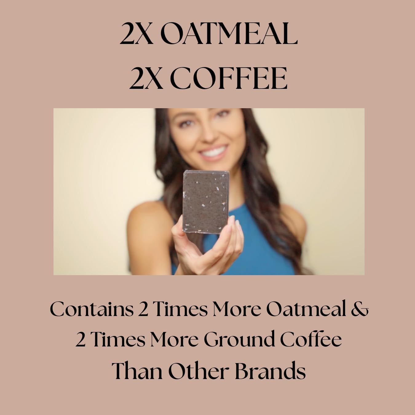 Coffee & Oatmeal Exfoliating Soap, Natural and Organic Coffee Scrub. With Organic Shea Butter & Pure Essential Oils. A Wonderful Oatmeal Soap, For Men Beauty & Personal Care Aspen Kay Naturals