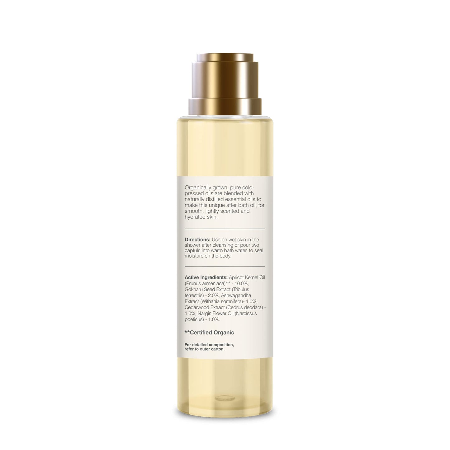 Forest Essentials After Bath Oil Nargis 130 ml (Body Oil) Beauty and Personal Care Forest Essentials