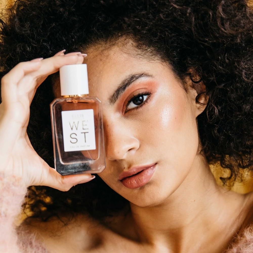 Ellis Brooklyn WEST Eau De Parfum Travel Spray - Blood Orange Pear Blossom Vetiver - Clean Vegan Non Toxic Unisex Fragrance - 10 ml Beauty & Personal Care Ellis Brooklyn