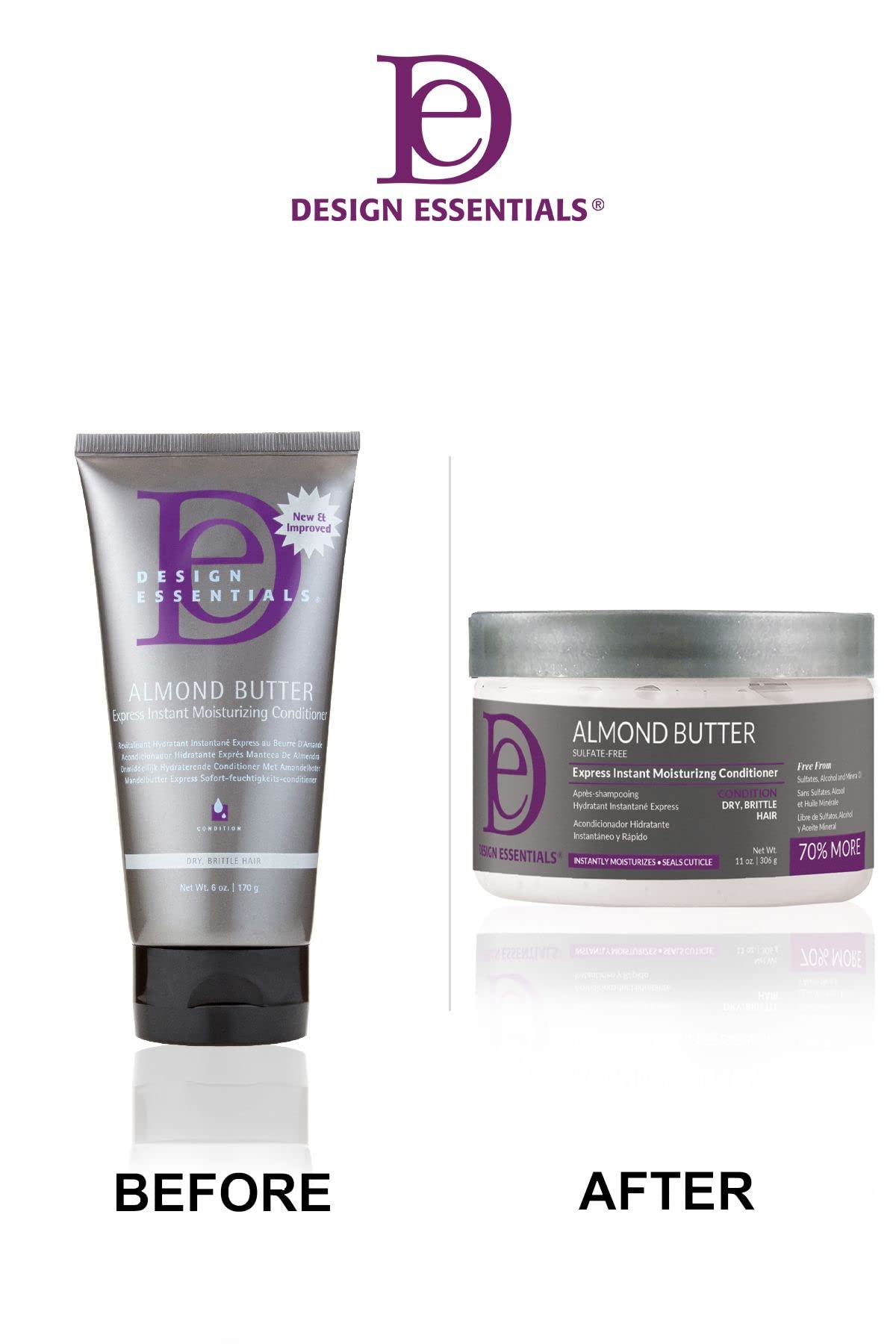 Design Essentials Almond Butter Express Instant Conditioner, 11 oz
