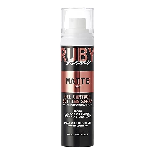 Ruby Kisses Setting Spray - Ultra-fine mist, Sets makeup, Long-Lasting Formula for a Flawless Finish (Matte) Beauty & Personal Care Ruby Kisses