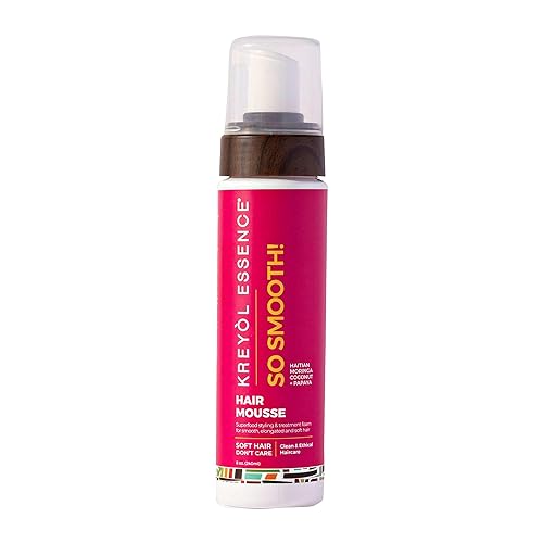 Kreyol Essence - 8 Oz Moringa Styling SCULPT + SMOOTH HAIR MOUSSE, Haitian Moringa Coconut Papaya, Hair Care Beauty & Personal Care KREYÒL ESSENCE