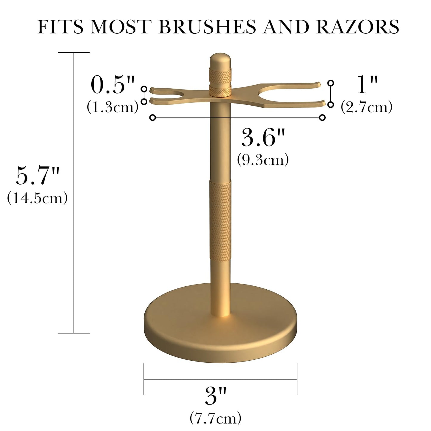 Linkidea Safety Razor Stand, Bathroom Organizer Compatible with Vikings Blade Chieftain, Merkur 34C/38C, Rockwell 6S/6C, Henson AL13, Quick Drying Beauty and Personal Care Linkidea
