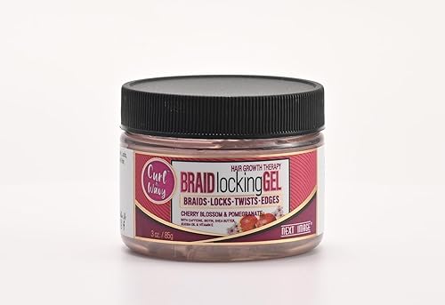 NEXT IMAGE Braid Locking Gel (Cherry Blossom & Pomegranate, 3 oz.) Beauty & Personal Care NEXT IMAGE