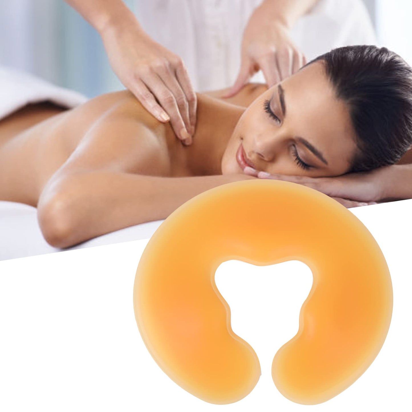 Silicone Pillow, Professional Massage Bed Table Face Massage Face Relax Pillow SPA Beauty Salon Skin Shape Massage Pillow Head Cushion, Beauty and Personal Care Asixxsix