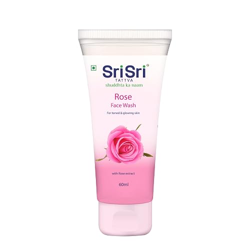 Sri Sri Ayurveda Rose Face Wash, 60ml Beauty & Personal Care SRI SRI TATTVA