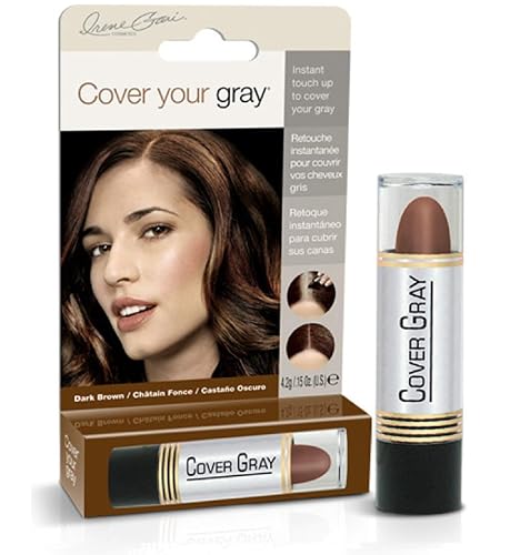 Cover Your Gray Hair Color Touch-Up Stick - Dark Brown (6-Pack) Beauty & Personal Care Cover Your Gray