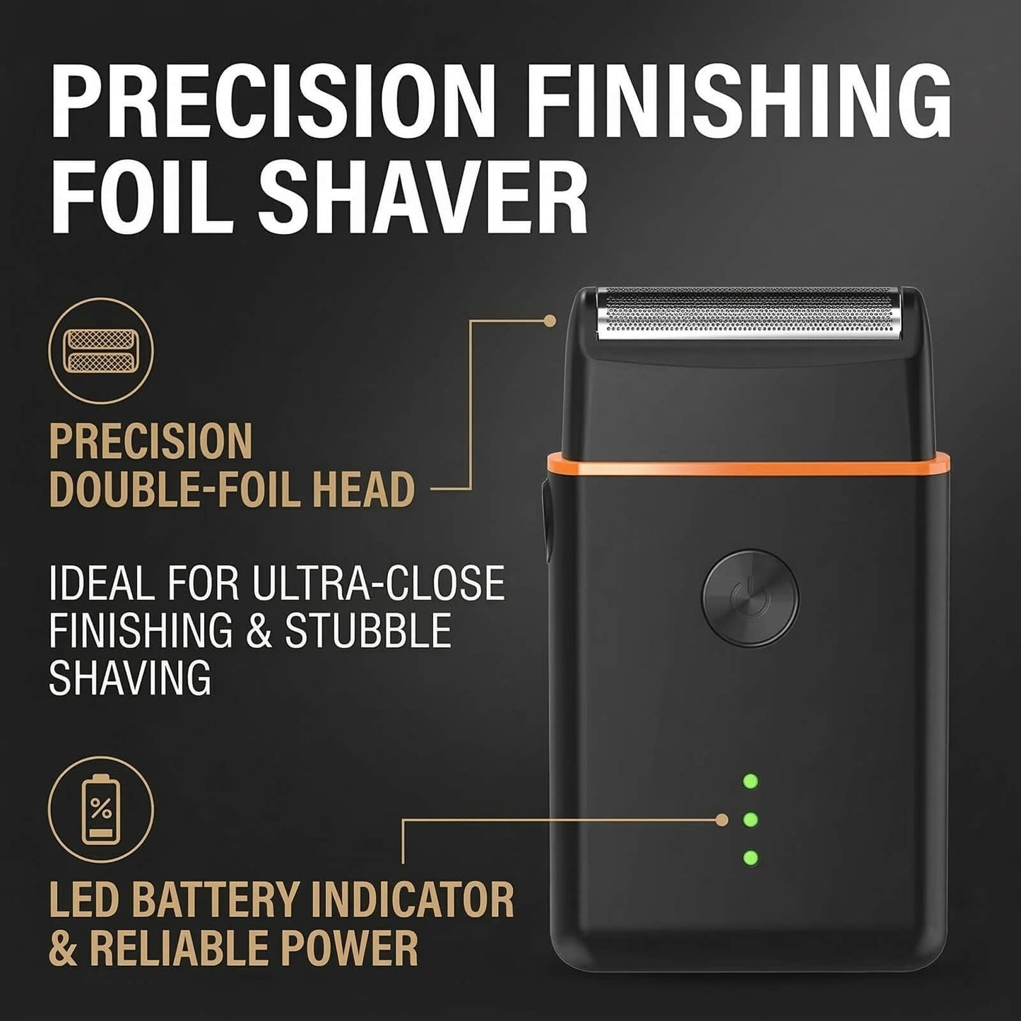 WAIKIL Men's Hair Clippers Set,Cordless Hair Trimmer & Foil Shaver Kit with LCD Display,Professional Barber Clippers for Men,Beard Beauty and Personal Care WAIKIL