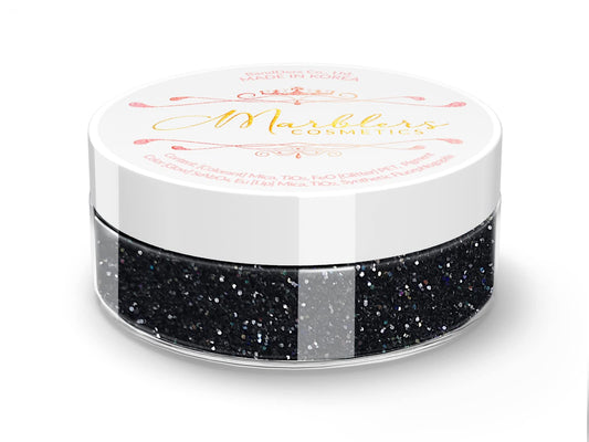 MARBLERS Twinkle Face & Body Glitter [Black Knight] 0.18oz (5g) | Fine | Non-Toxic | Vegan | Cruelty-Free | Festival, Rave & Party Makeup | Eye, Hair Beauty & Personal Care MARBLERS