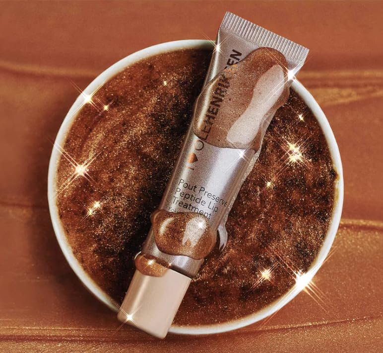 OLEHENRIKSEN Pout Preserve Hydrating Peptide Lip Treatment, Creme Brulee Glimmer Beauty and Personal Care Ole Henriksen