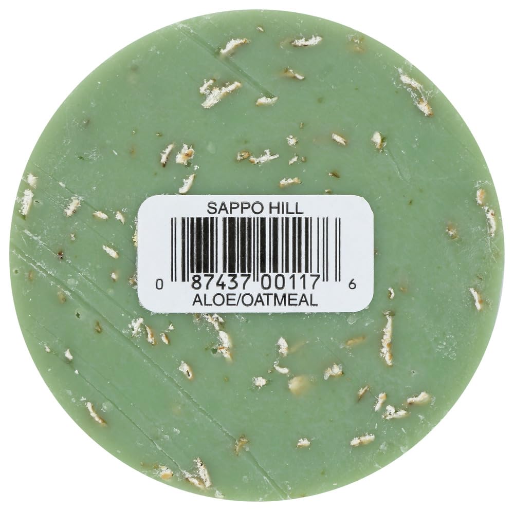 Sappo Hill Soapworks Bar Soap - Glycerine Creme - Aloe Oatmeal - 3.5 oz - Case of 12 - Dairy Free - Wheat Free - Vegan by Sappo Hill Beauty & Personal Care Sappo Hill