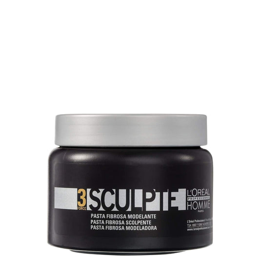 L'Oréal Professionnel Paris Men’s Sculpting Paste - Provides Light and Flexible Hold, Shiny Finish, For All Hair Types Beauty & Personal Care L'Oréal Professionnel Paris