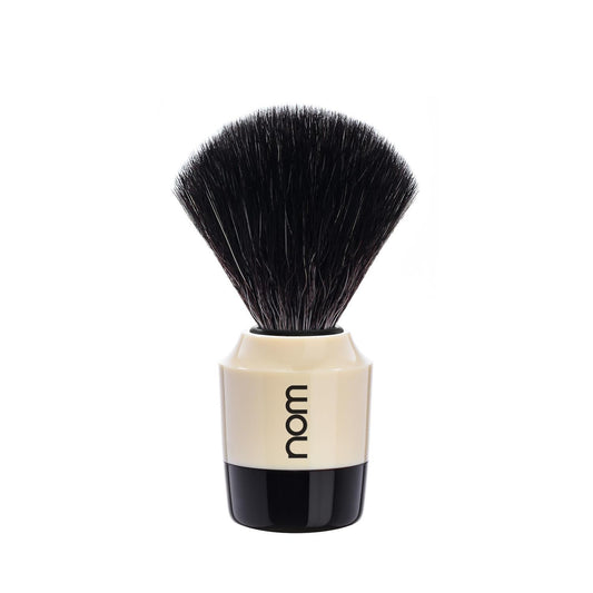 NOM Marten shaving brush - Vegan Shave Brush for Shaving soaps and creams - sustainable eco-friendly and reusable - exfoliating shaving brush - Cream Beauty and Personal Care MÜHLE