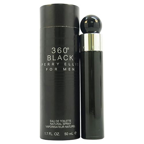 Perry Ellis 360 Black Men Eau De Toilette Spray, 1.7 Ounce Beauty & Personal Care Perry Ellis
