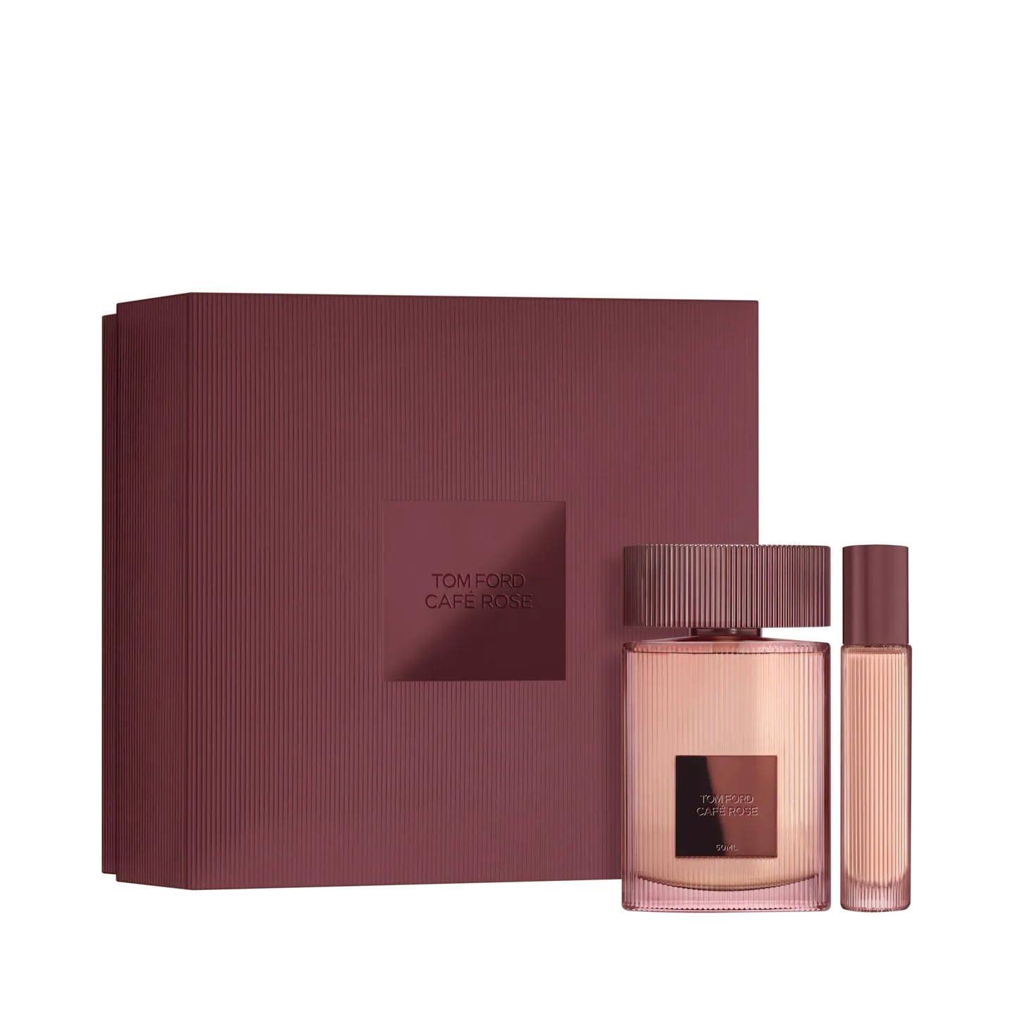 Tom Ford Cafe Rose Eau De Perfum set 1.7 fl oz/ 50 ml with Travel Spray 0.34 fl oz/ 10 ml Beauty & Personal Care Tom Ford