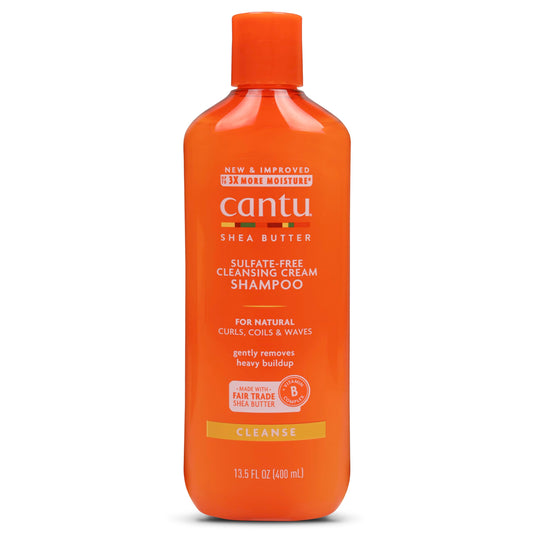 Cantu Sulfate-Free Cleansing Cream Shampoo with Shea Butter for Natural Hair, 13.5 oz Beauty and Personal Care Cantu Default Title